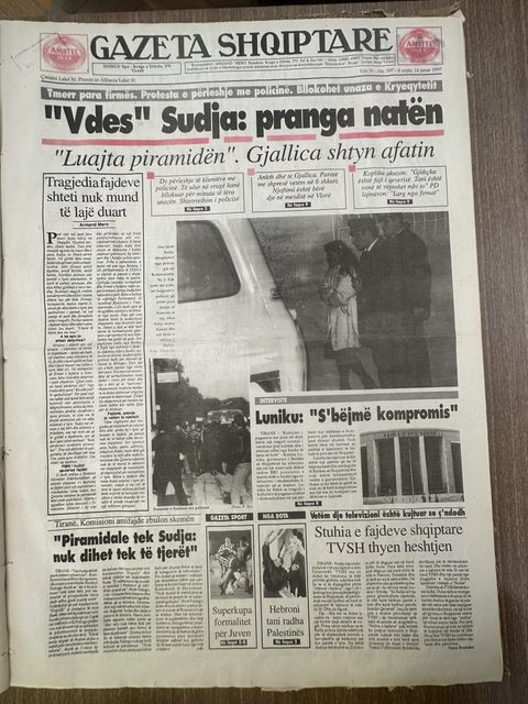 Gazeta Shqiptare 1997-01-15